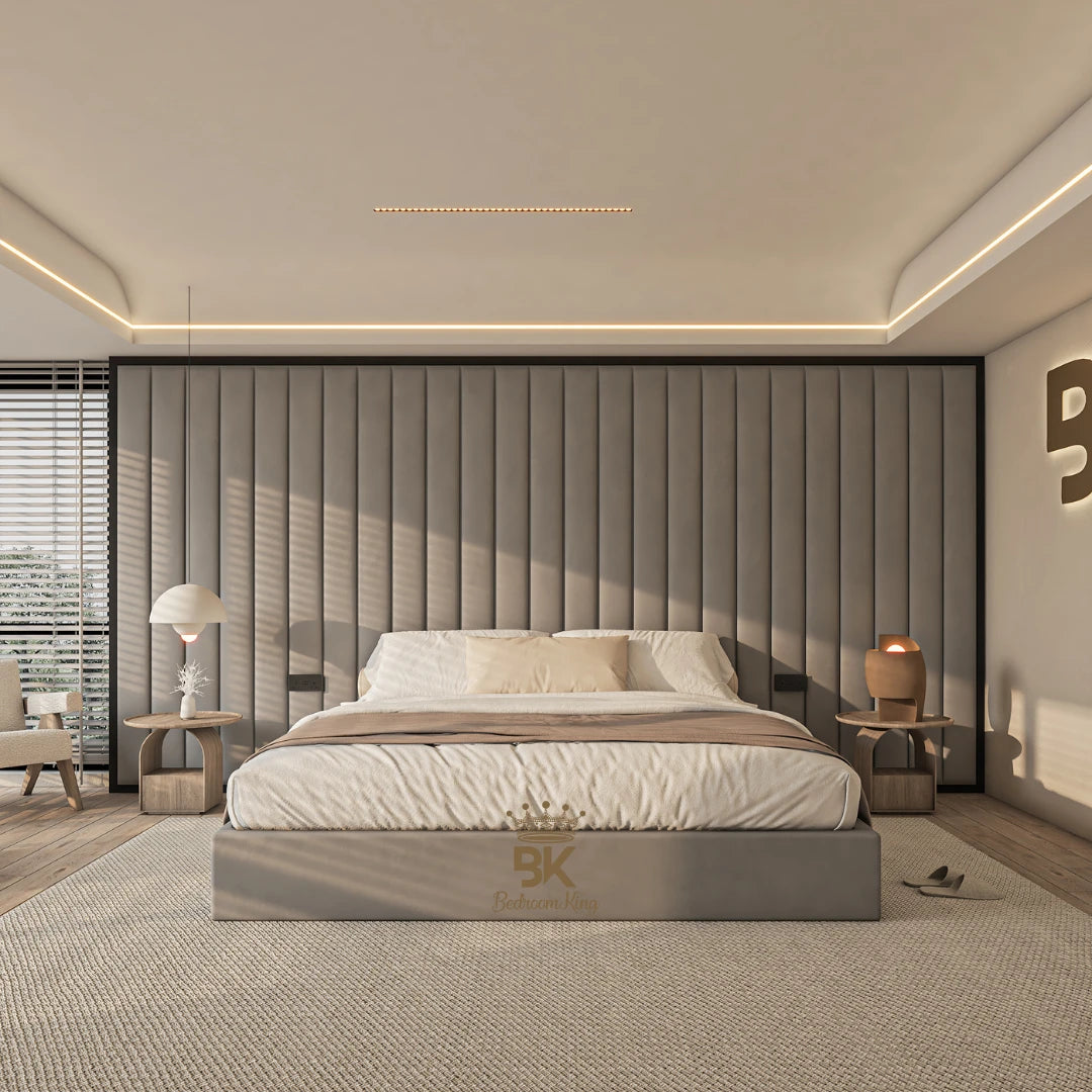 Oversize Wall Panels with black border made by Bedroomking