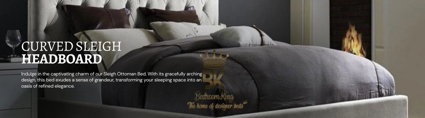 Curved Sleigh Headboard