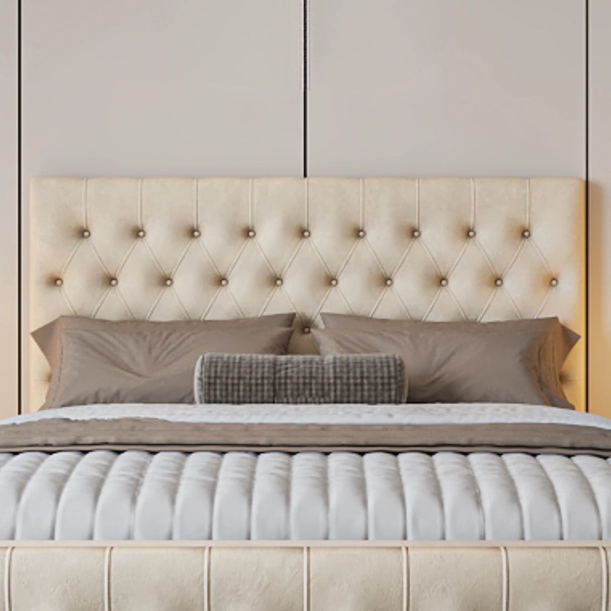 Divan Drawer Storage Bed With sleek high headboard