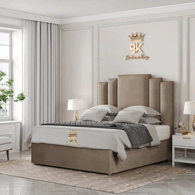 Divan king size storage bed frame