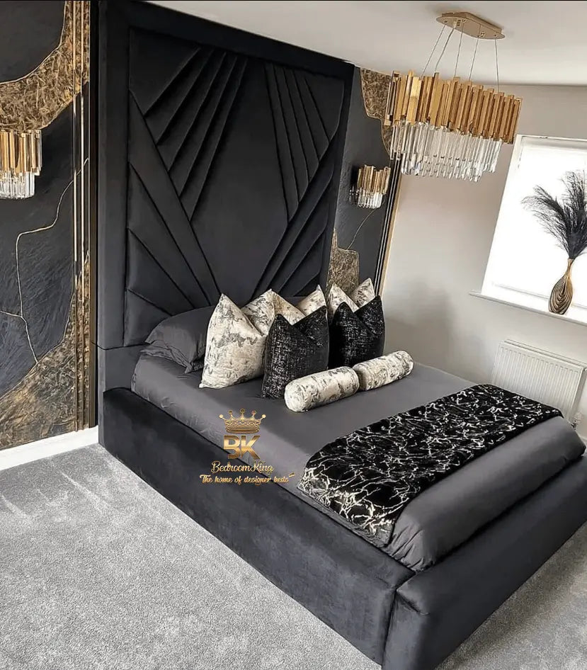 Violet Bedframe Pictured Tall 80" (6ft6) Headboard - Bedroomking