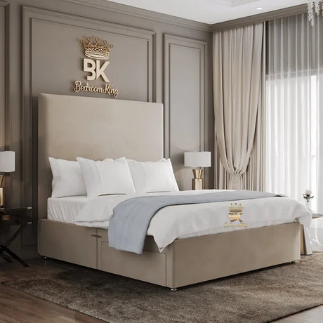 Divan Drawer Storage Bed Set in king size
