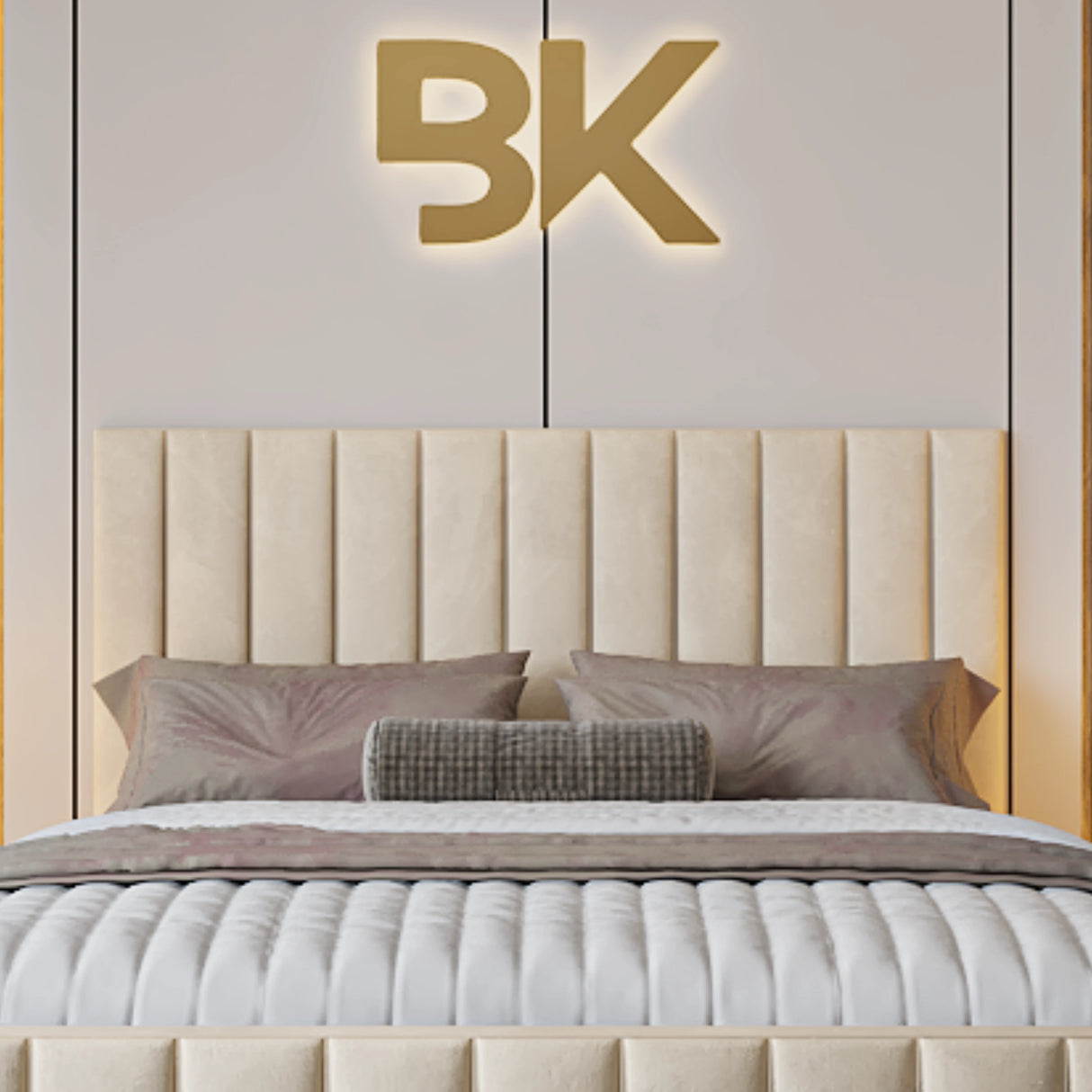 Upholstered 54" High Headboard