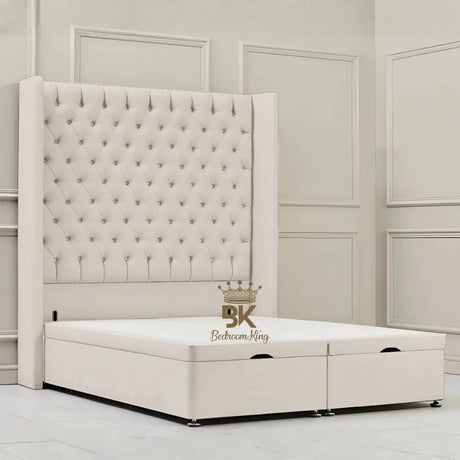 Canterbury Wingback Bed Frame Tall 6ft6 Headboard