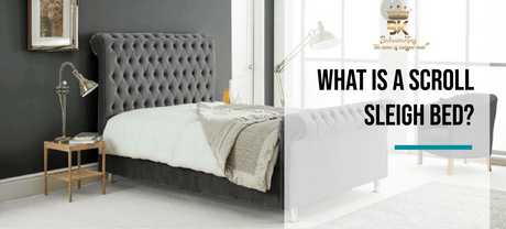 What is a Scroll Sleigh Bed? - Bedroomking