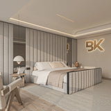 King size Storage bed frame made by Bedroomking