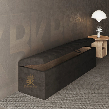 Arabella Panel Ottoman Blanket Box