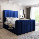 Lisbon Panelled TV Bed Frame