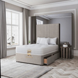 Divan Bed Frame - Panel headboard