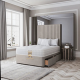 Divan Bed Frame - Panel headboard