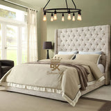 Grand Curved Wingback Bed frame Available With Storage