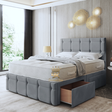 Divan Bed With 54" high Headboard