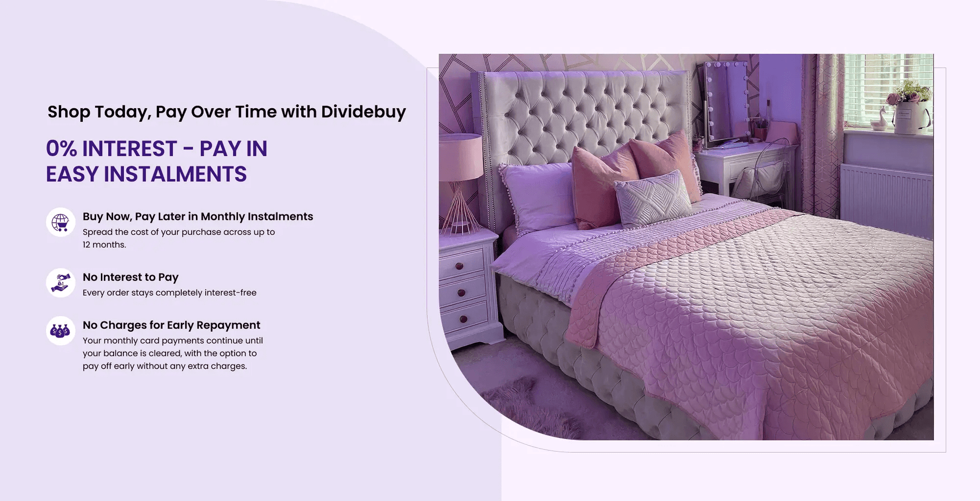 Pascal Storage Bed Frame - Drawer or Ottoman Gas Lift - Grey Velvet ...