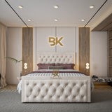 Divan Storage Bed With Drawers made by Bedroomking