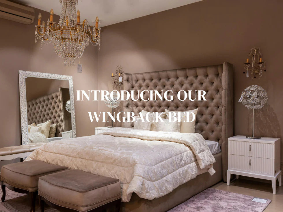 wingback bed frames