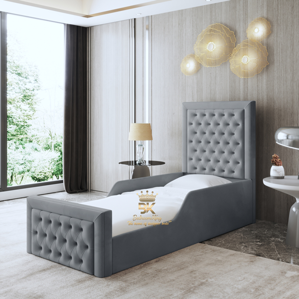 Happy Childrens Safety Storage Bedframe 3FT Single, 4FT Small