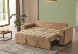Euphoria 3 Seater Sofa Bed + 2 Seater Storage Sofa 3+2 Mink - Bedroomking