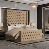 Langford Wingback Bed Frame