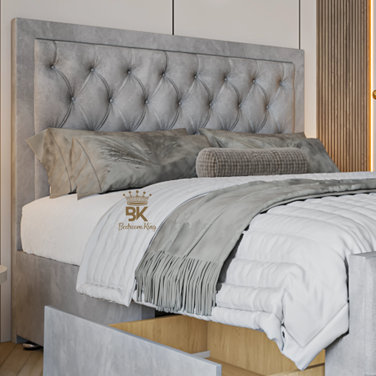 Upholstered 54" High Headboard