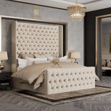 Langford Wingback Bed Frame