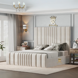 Bethany Luxury Fabric Bed Frame - Bedroomking