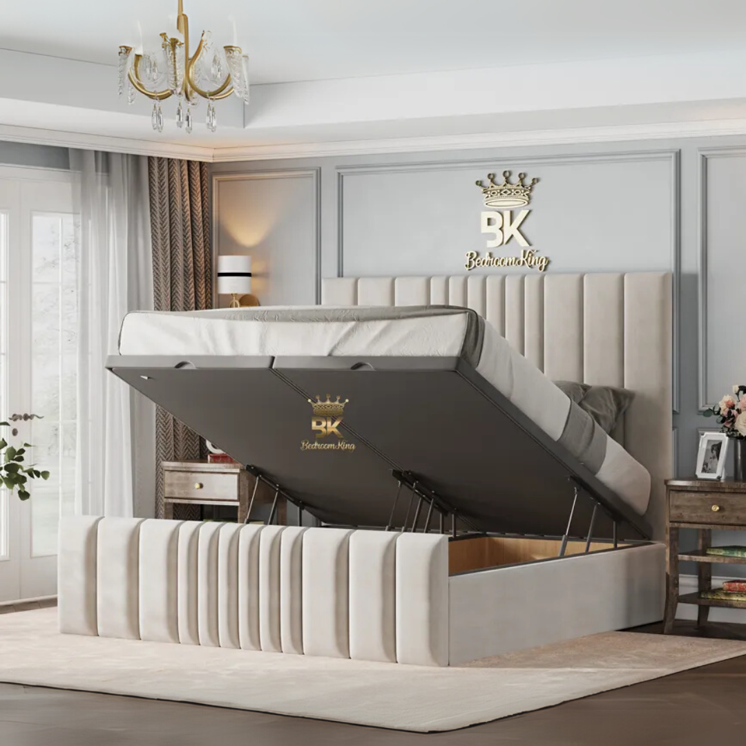 Bethany Luxury Fabric Bed Frame - Bedroomking