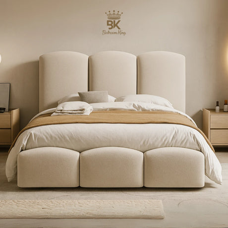 Bubble bed frame