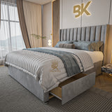 Divan Drawer Storage Bed in super king size made by Bedroomking