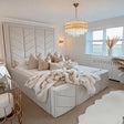 Kingston Royal Bedframe High Headboard - Bedroomking