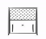 Replacement Headboard (Split Headboard Only) - Bedroomking