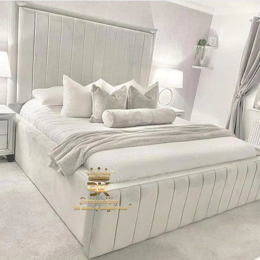 Felisa Highend Bedframe Luxury Valvet Bedframe Bedroomking