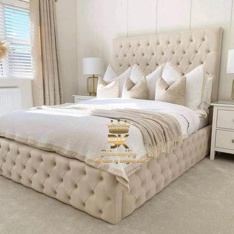 April Luxury Ottoman Storage Bed 
