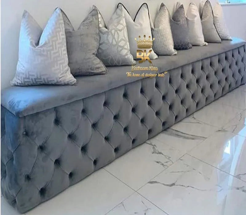Olivia Window XL Ottoman Box - Bedroomking