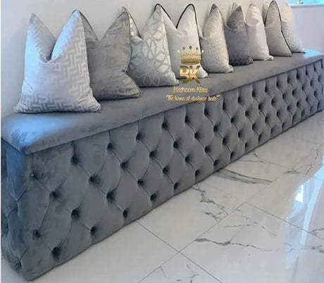 Olivia Window XL Ottoman Box - Bedroomking