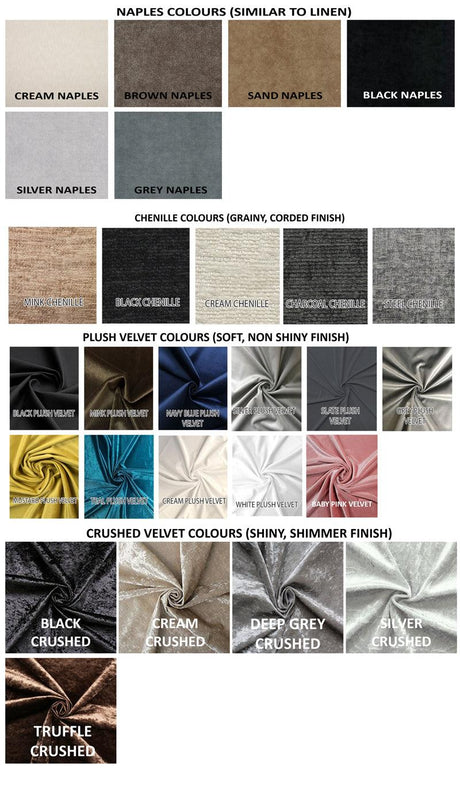 Birch Upholstered Bed Frame Available with Ottoman or Divan Storage - Bedroomking
